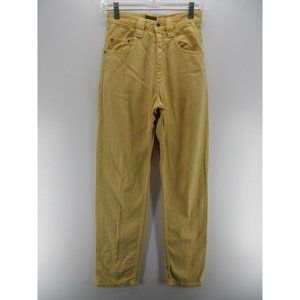 VINTAGE American Worker Jeans 26 Mom High Rise Pants Logo 90s